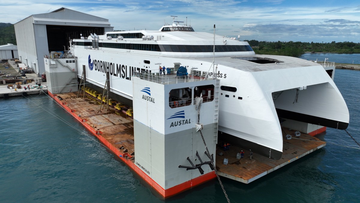 AUSTAL PHILIPPINES LAUNCHES THE LARGEST FERRY CONSTRUCTED BY AN AUSTAL ...